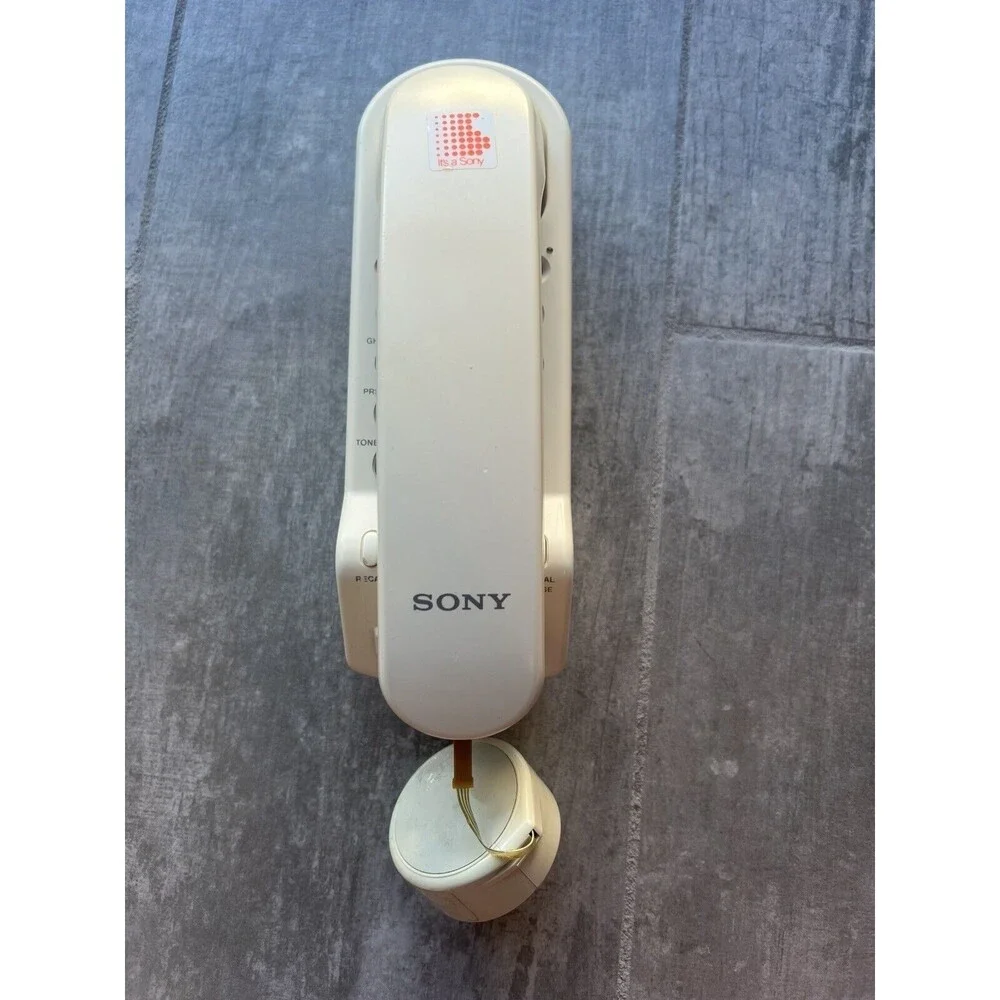 Sony IT-B5 Single Line Phone Desktop & Wall Mount 1980s Vintage Collectors WORKS